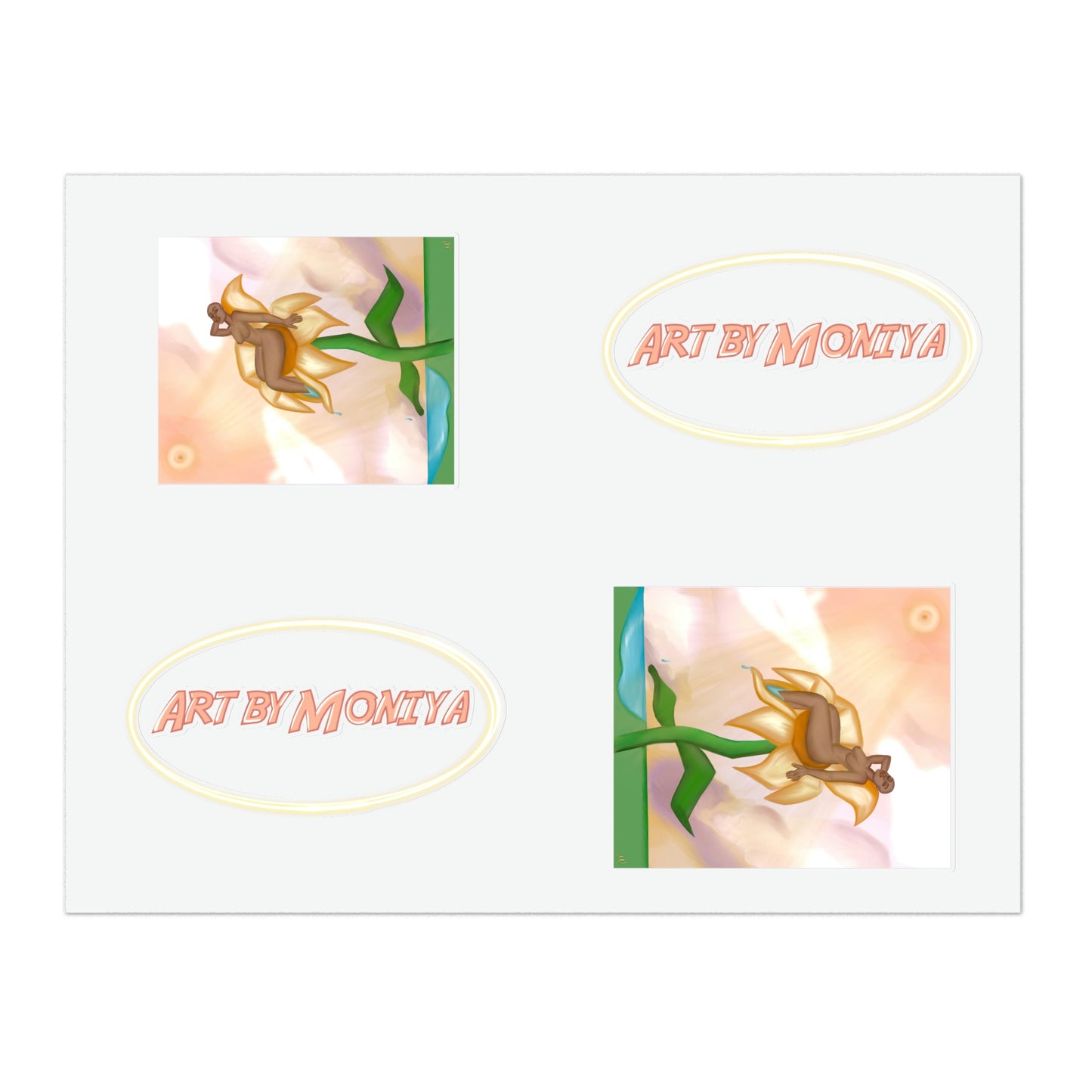 Sunkissed Stickers